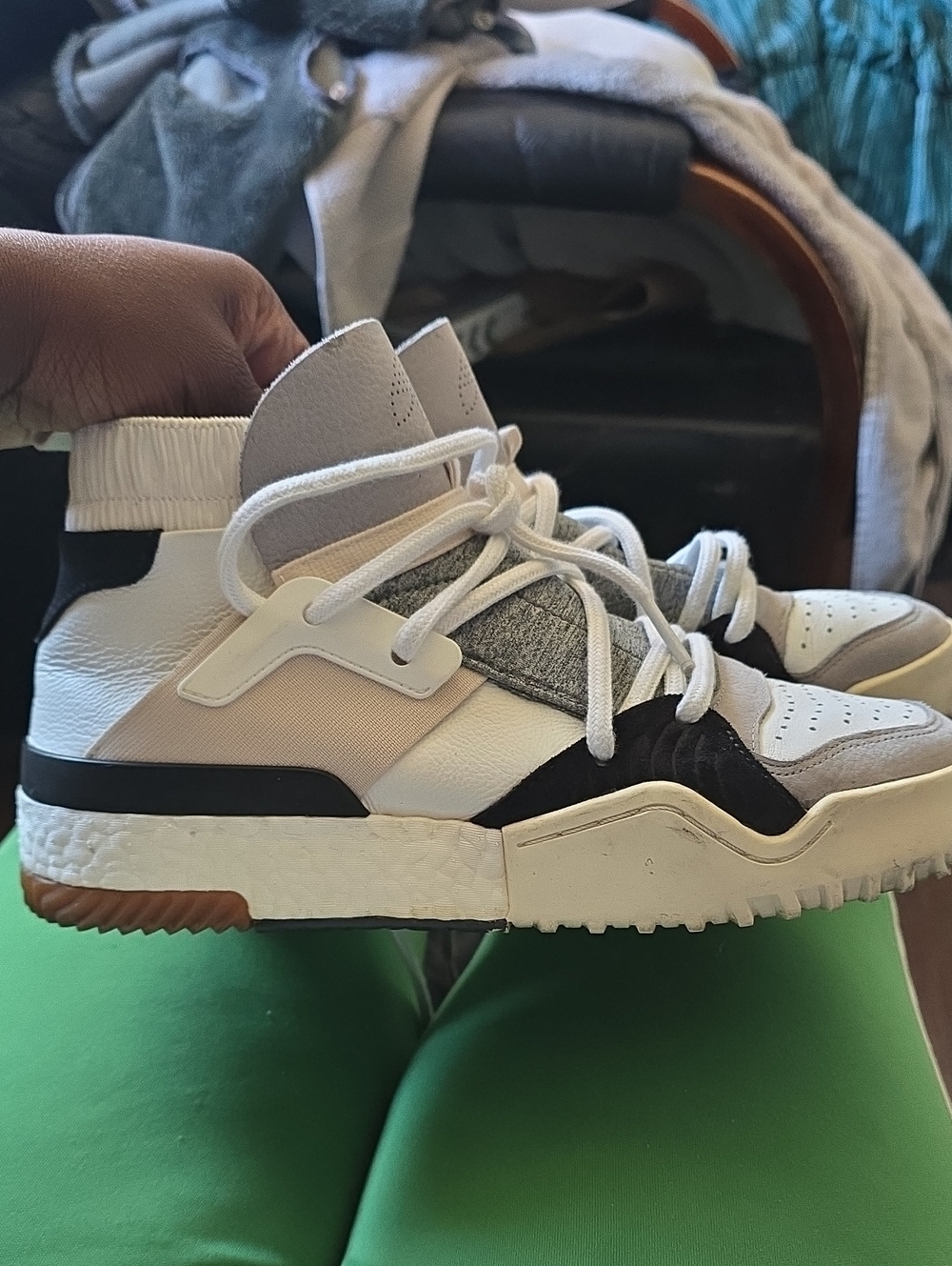 adidas + Alexander Wang Cream  Bball